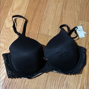 Elegant Black Lace Bra